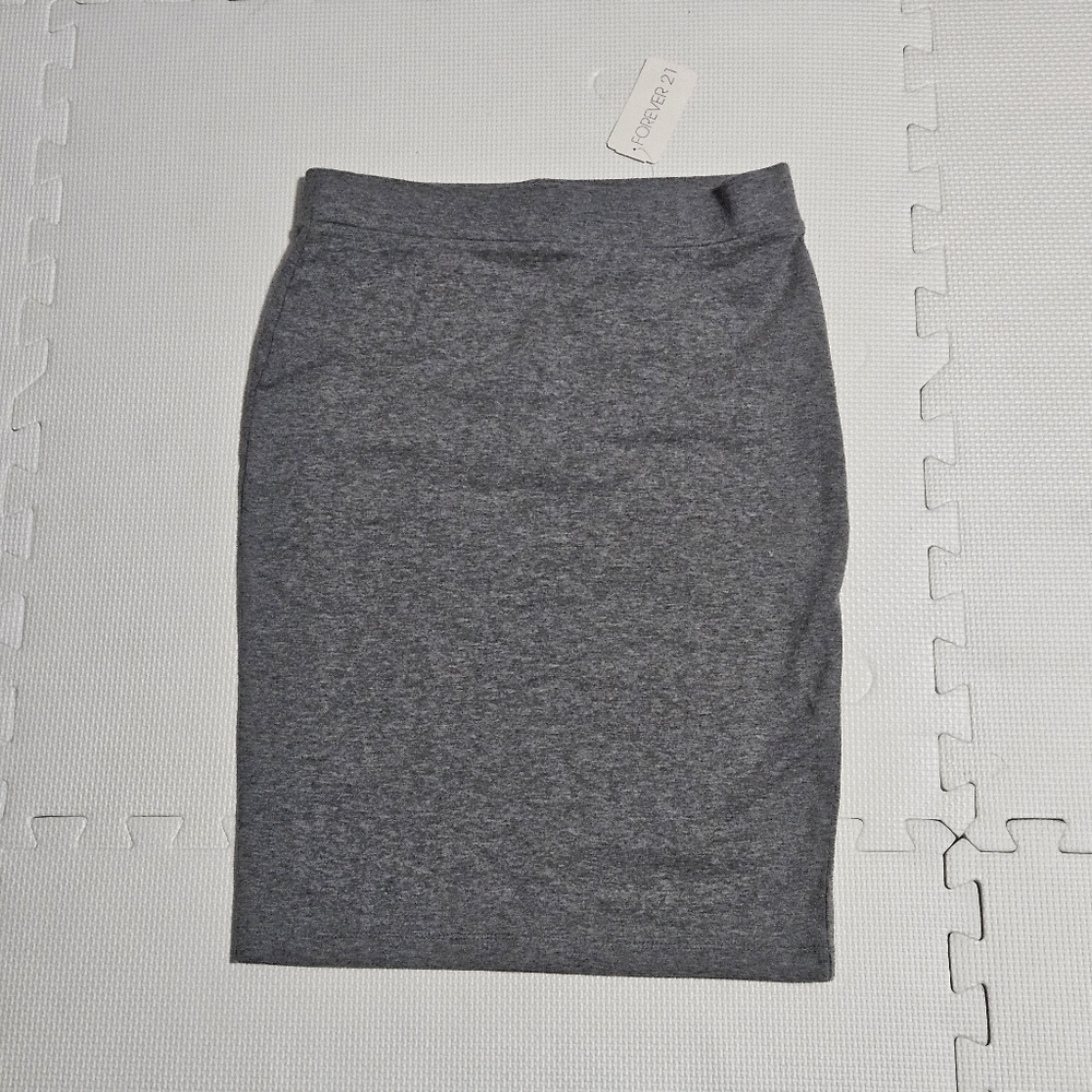 Forever 21 Charcoal Pencil Skirt